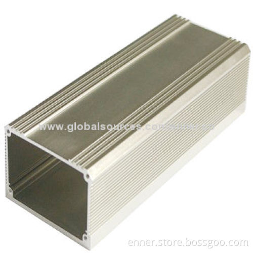 Aluminum Extrusion Heat-sink, Available with Various Surface Treatments